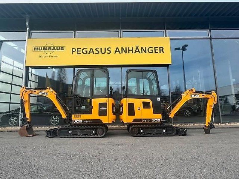 JCB 16 C-1  VORFÜHRFAHRZEUG TOP Minibagger