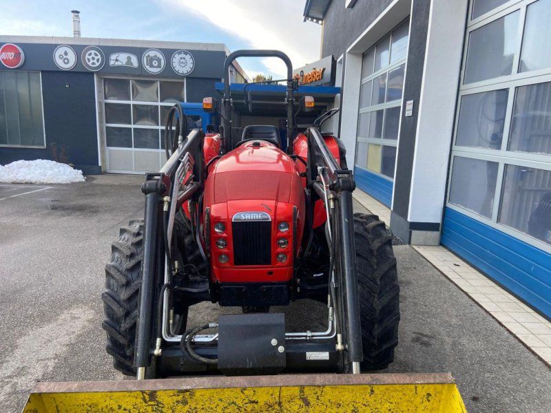 Same Tiger 70 mit Frontlader, Freisicht- ohne Kabine