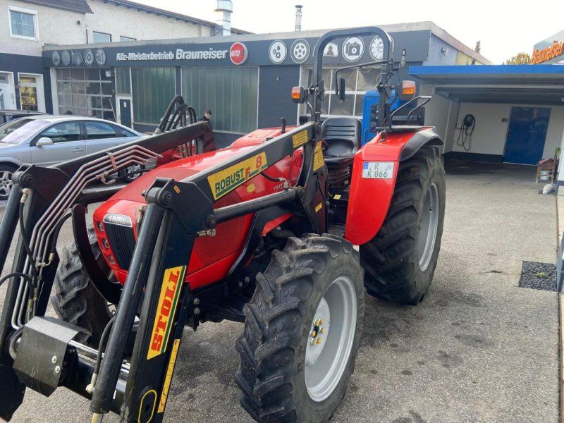 Same Tiger 70 mit Frontlader, Freisicht- ohne Kabine