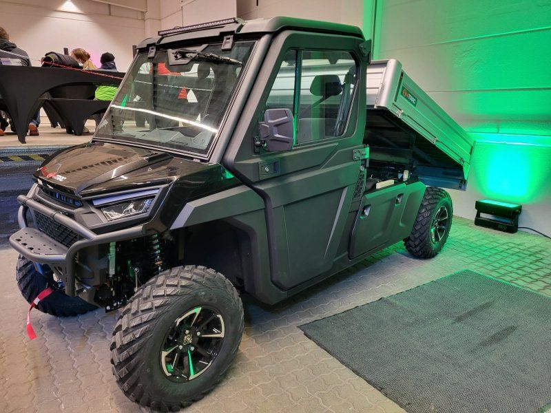 4TRAC Odes PRO XL 1000 ABS Lange Alu Ladefläche hydraulisch, Allrad Ne