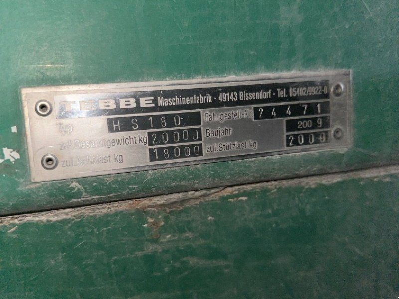 Tebbe HS 180 *SONDERPREIS!*