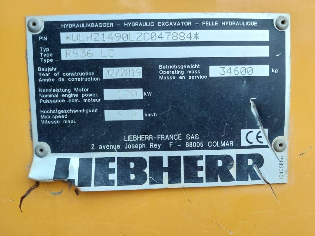 Liebherr R 936 LC