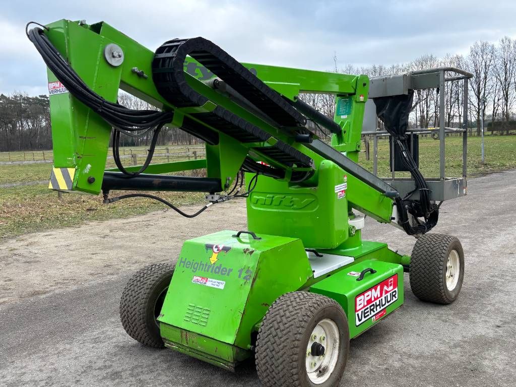 Niftylift HR 12 NDE knikarmhoogwerker 12m nifty hoogwerker