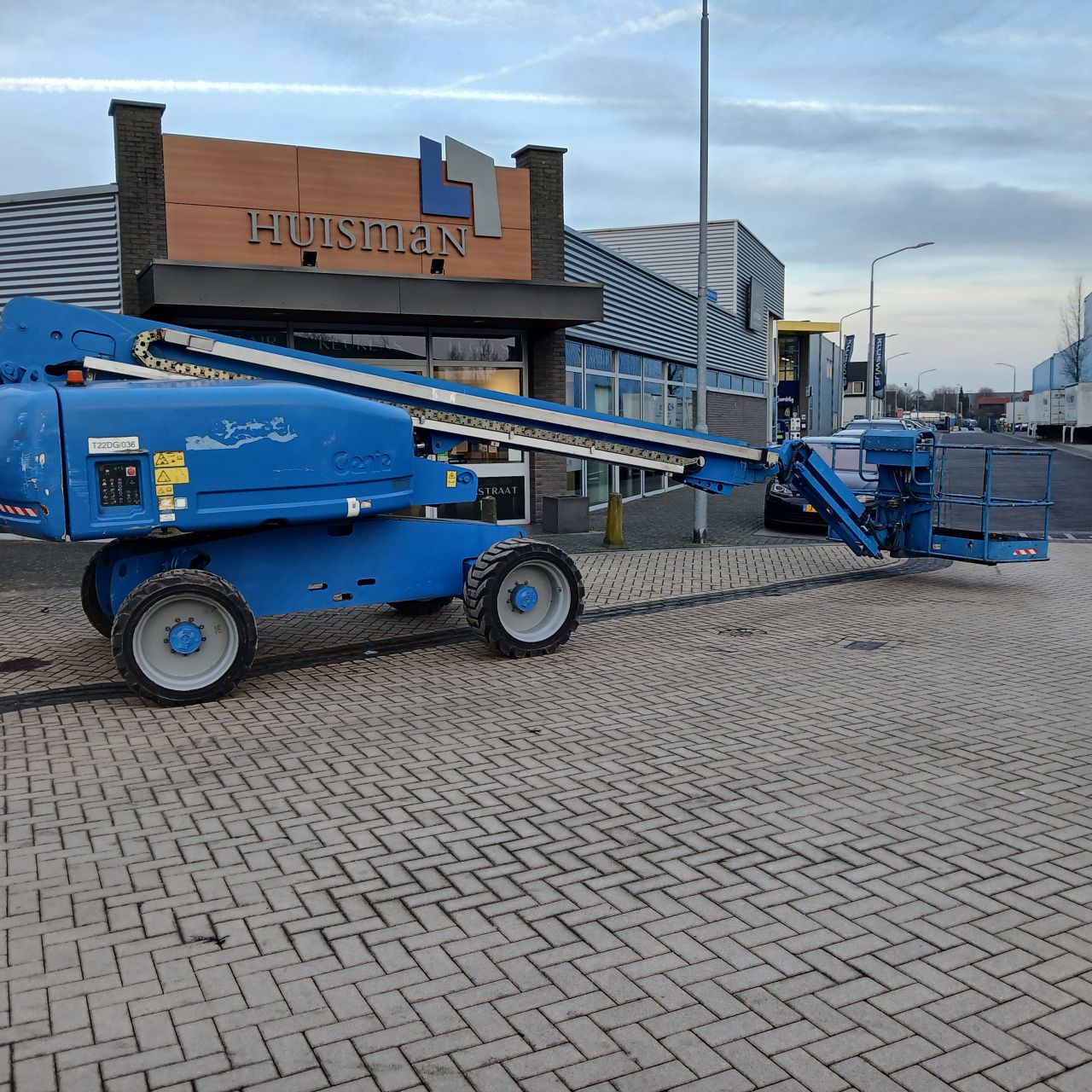 Genie S65 Telescoophoogwerker.