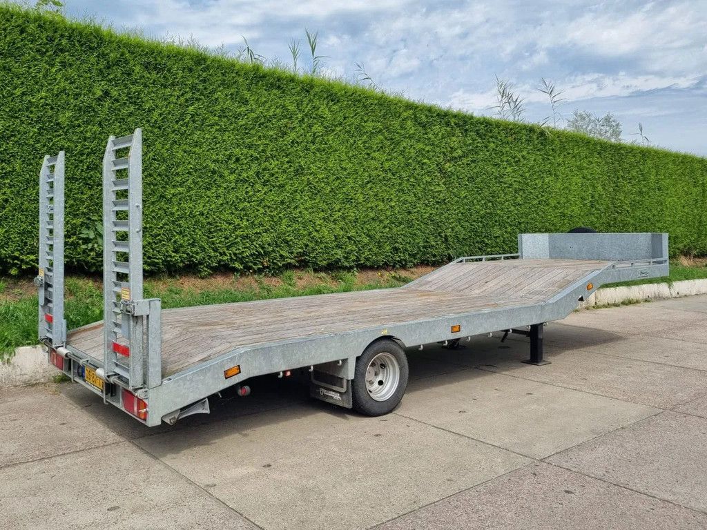 Veldhuizen 5,0-tons Semi-dieplader oplegger 7,5 m.