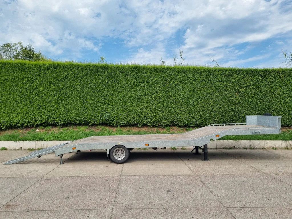 Veldhuizen 5,0-tons Semi-dieplader oplegger 7,5 m.
