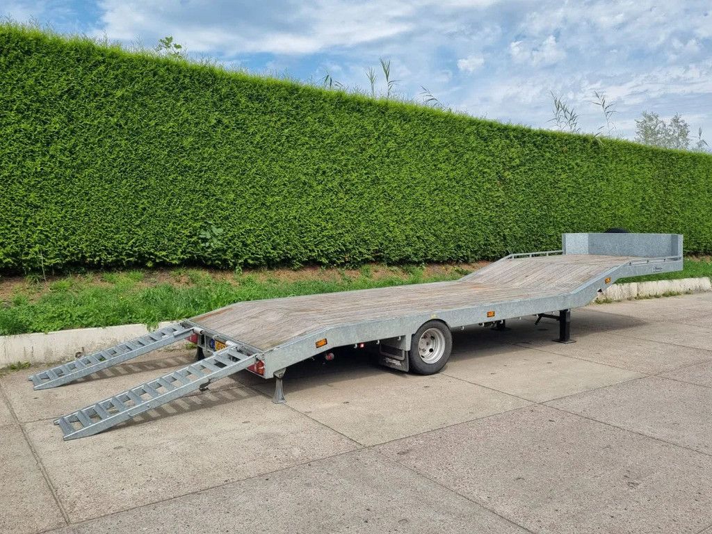 Veldhuizen 5,0-tons Semi-dieplader oplegger 7,5 m.