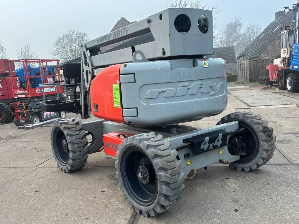 Niftylift HR17 hybrid 2016 17m knikarmhoogwerker nifty