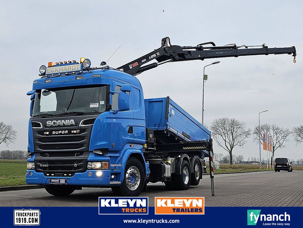 SCANIA R580 v8 6x2*4 hiab162es-3