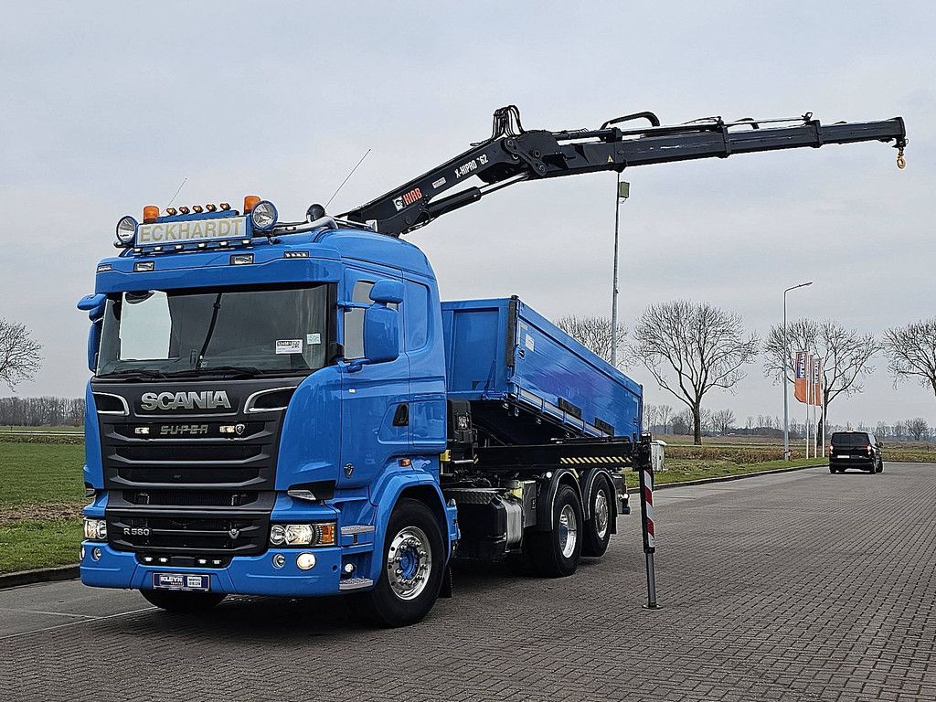 SCANIA R580 v8 6x2*4 hiab162es-3