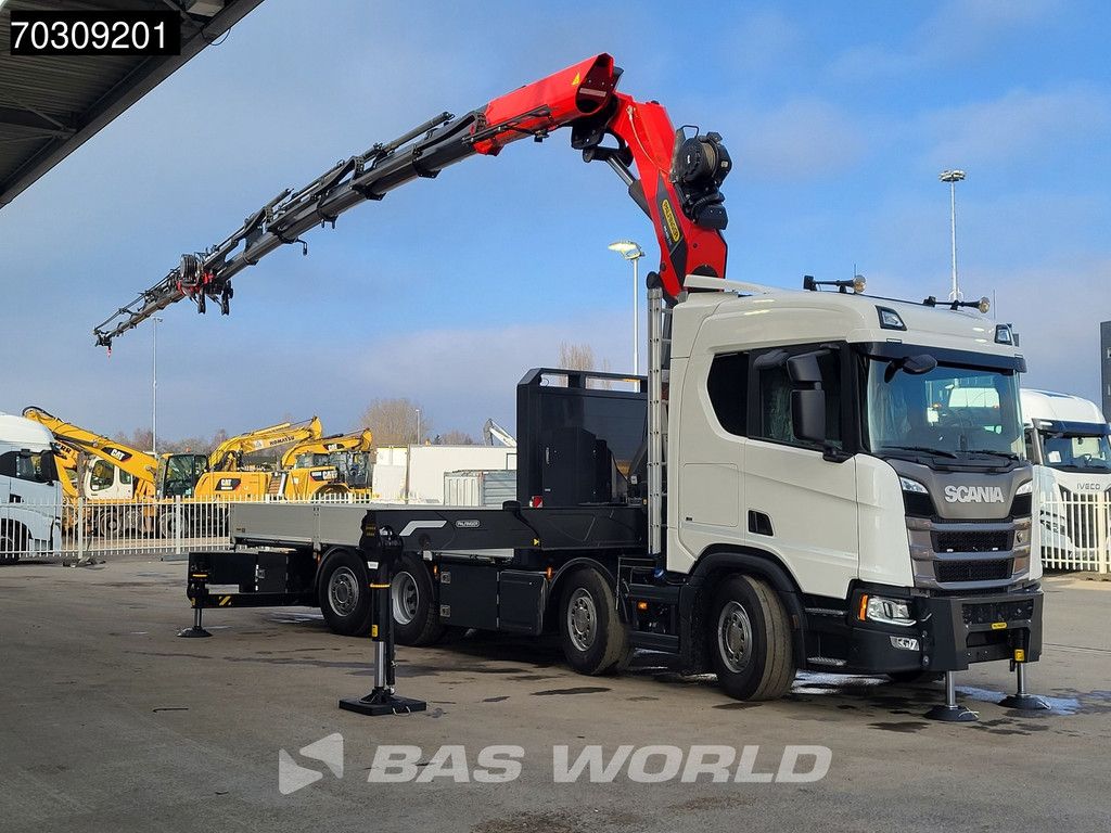 Scania R500 8X2 NEW! Palfinger PK480 TEC Crane + Jib 2.5t Winch Lift+steering axle Retarder