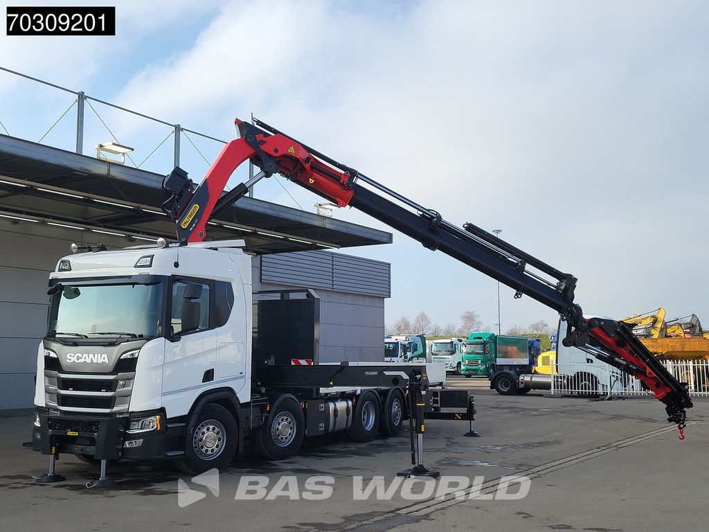 Scania R500 8X2 NEW! Palfinger PK480 TEC Crane + Jib 2.5t Winch Lift+steering axle Retarder