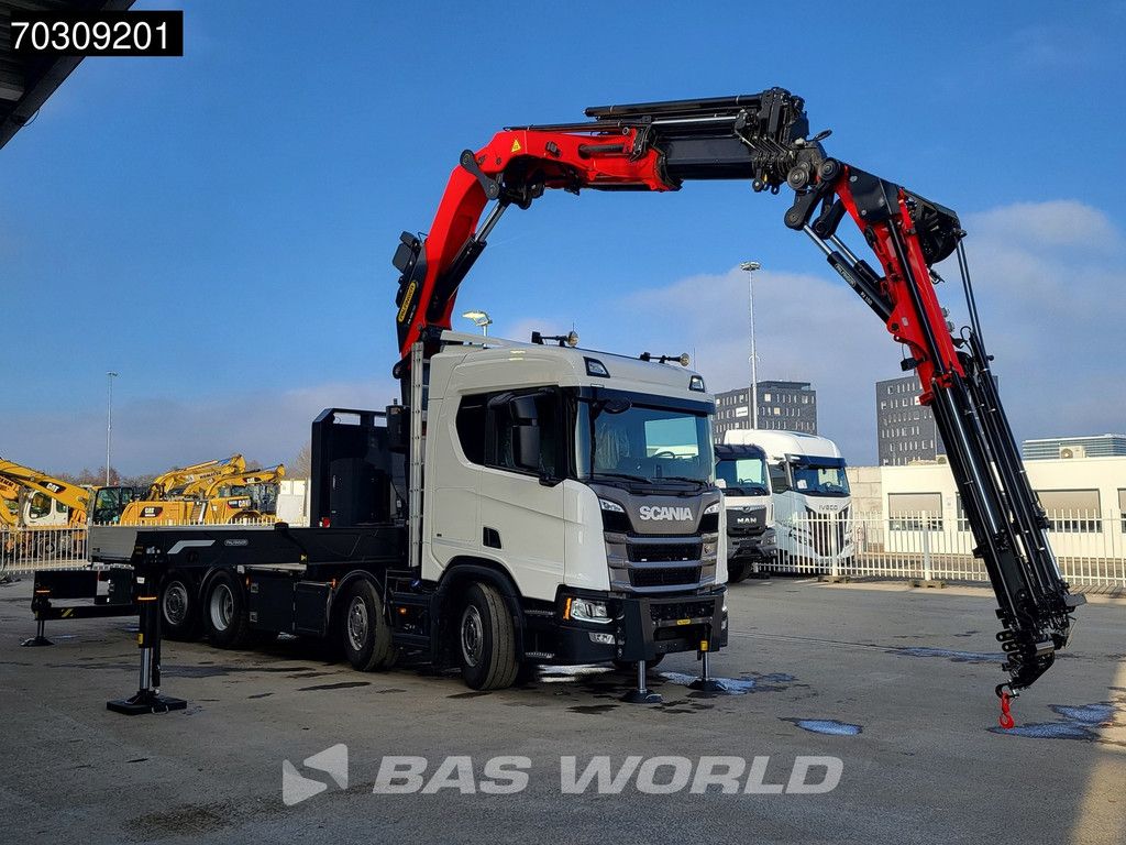 Scania R500 8X2 NEW! Palfinger PK480 TEC Crane + Jib 2.5t Winch Lift+steering axle Retarder