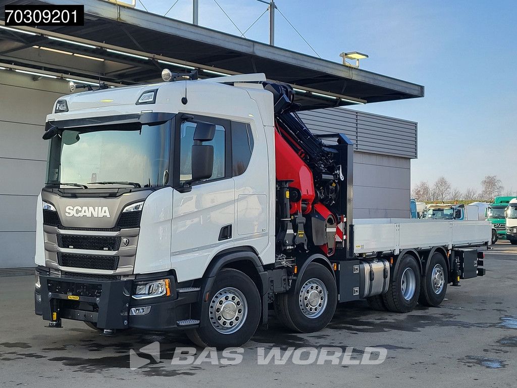 Scania R500 8X2 NEW! Palfinger PK480 TEC Crane + Jib 2.5t Winch Lift+steering axle Retarder