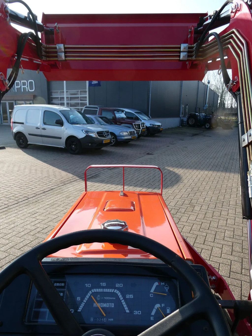 Hinomoto N179 4wd / 1025 Draaiuren / Margetrekker