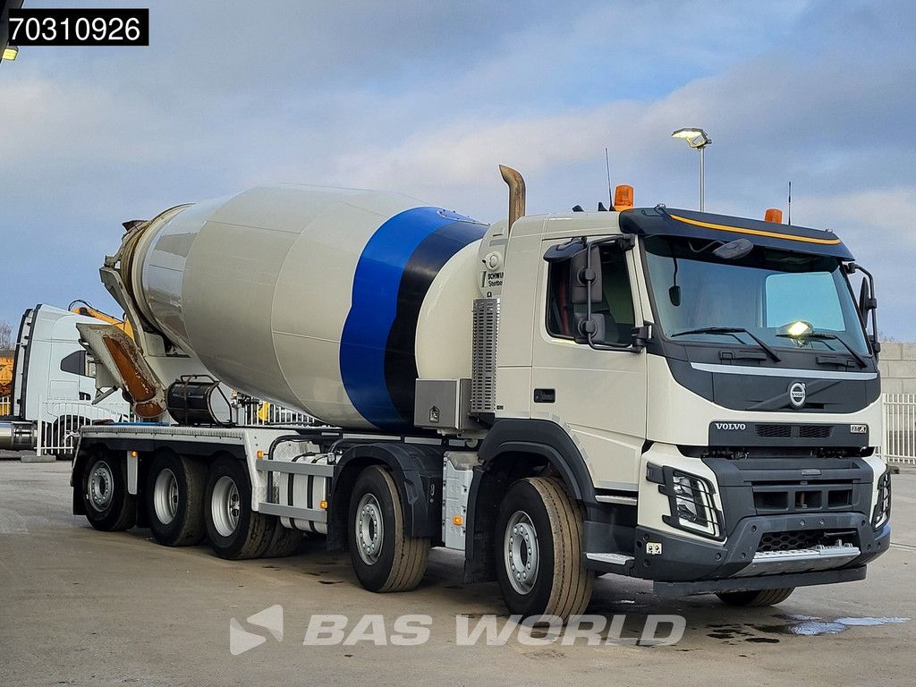 Volvo FMX 460 10X4 15m3 Schwing Stetter mixer Automatic Steering axle Automatic VEB+ Euro 6