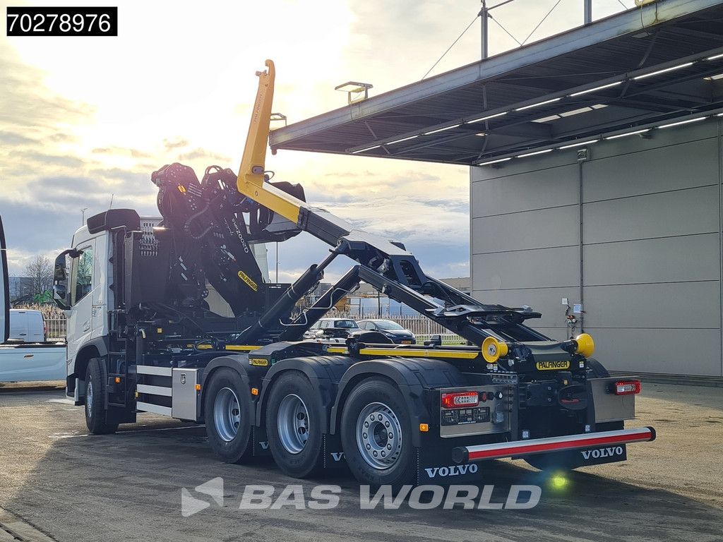 Volvo FM 460 8X4 NEW! Palfinger Q200Z95TR Crane Kran + HT 24 TEC Hooklift ACC LED