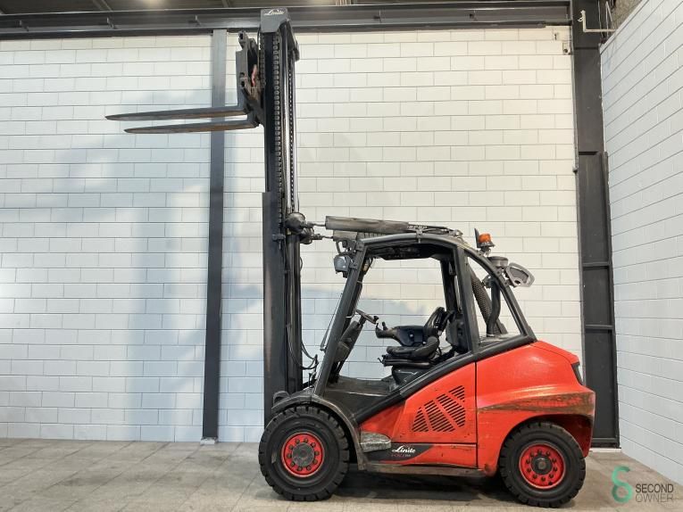 Gabelstapler Diesel Linde H 50 D (394) 2016 Gabelspreiz