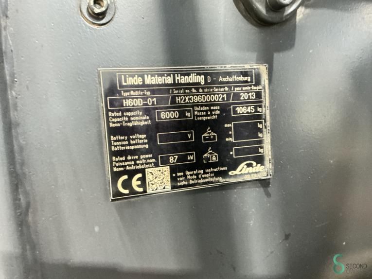 Gabelstapler Diesel Linde H60D (396_2) 2013 3. Ventil