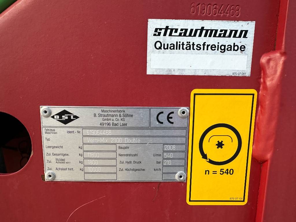 Strautmann Vertimix 2000 Double