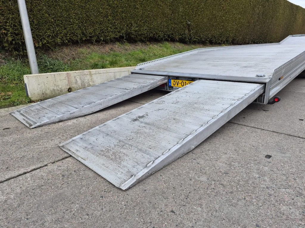 Veldhuizen 8,0-tons Auto oplegger 12,0 m.