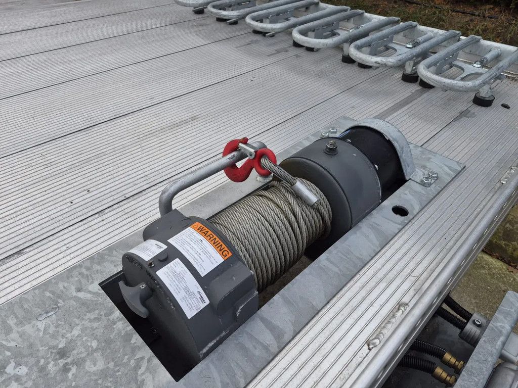 Veldhuizen 8,0-tons Auto oplegger 12,0 m.