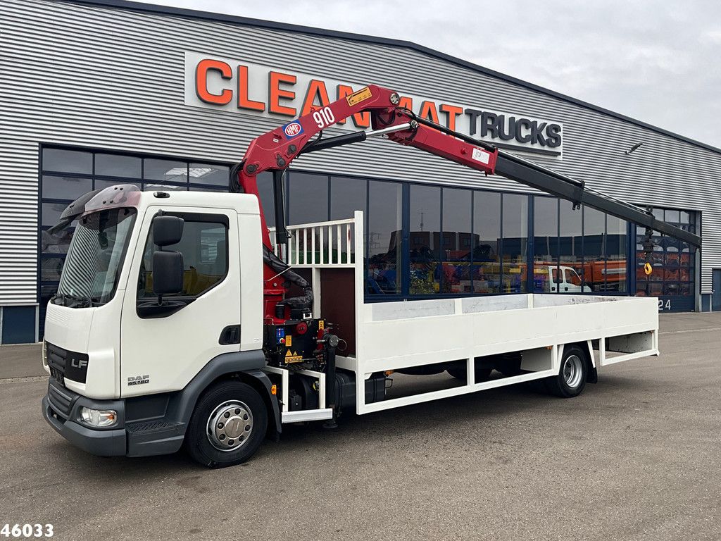 DAF FA 45 LF 185 HMF 9 Tonmeter laadkraan