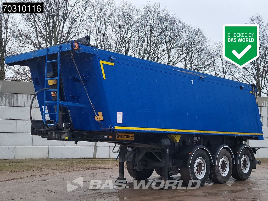 Wielton NW 3 3 axles ALU Lifting Axle 29m3