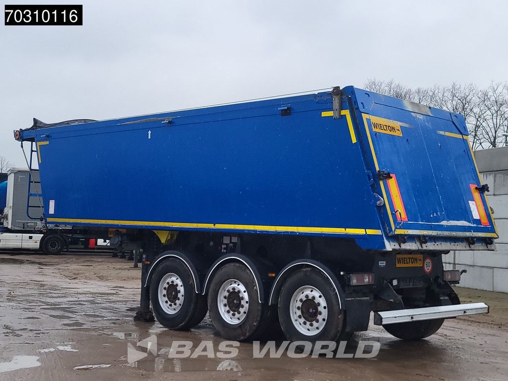 Wielton NW 3 3 axles ALU Lifting Axle 29m3