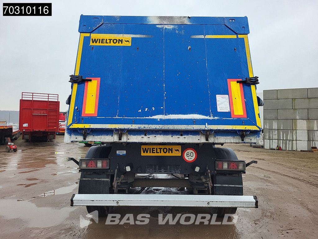 Wielton NW 3 3 axles ALU Lifting Axle 29m3