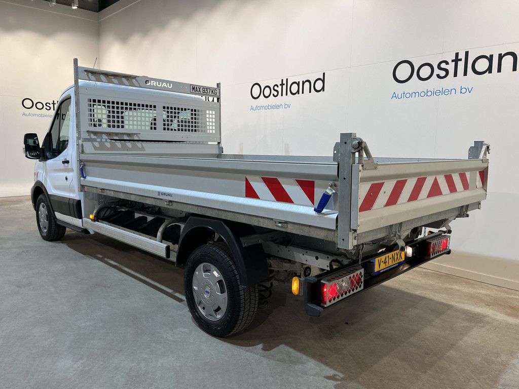 Ford E-Transit 350 L3 Trend 68 kWh RWD Kipper / Tipper / 100% Elektrisch / Airco / Cruise Control / Camera / CarPlay / Navigatie / 6.700 KM !!