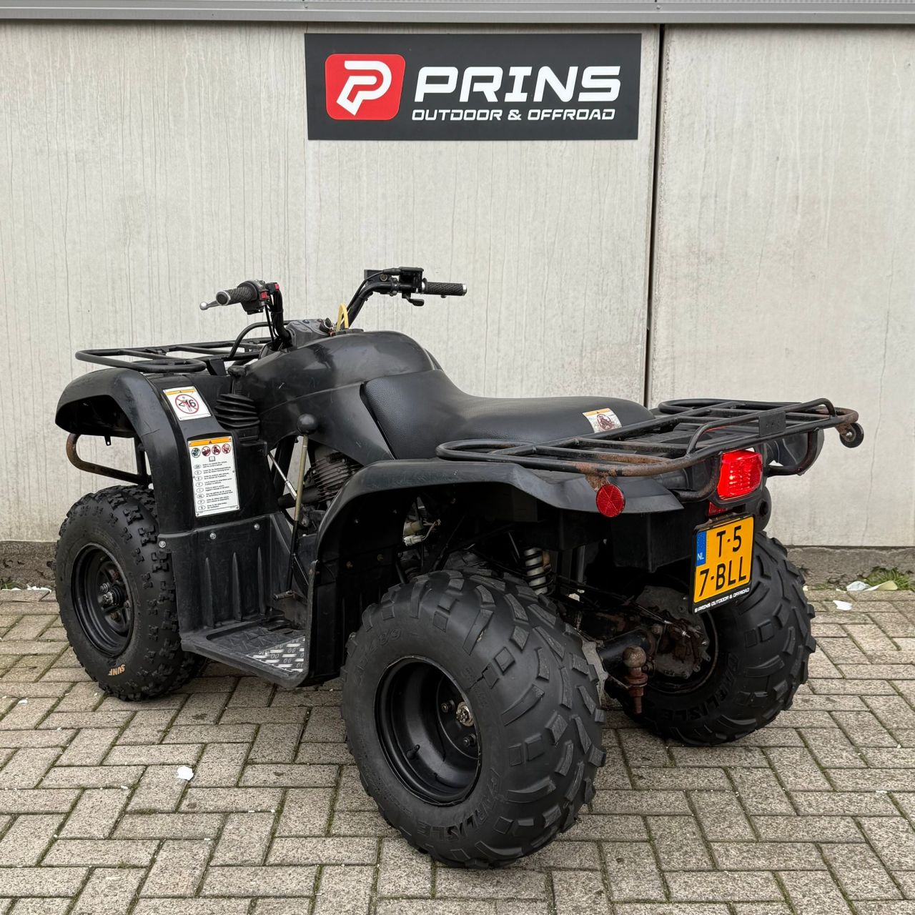 Yamaha Bigbear 250 met landbouw kenteken handschakeling