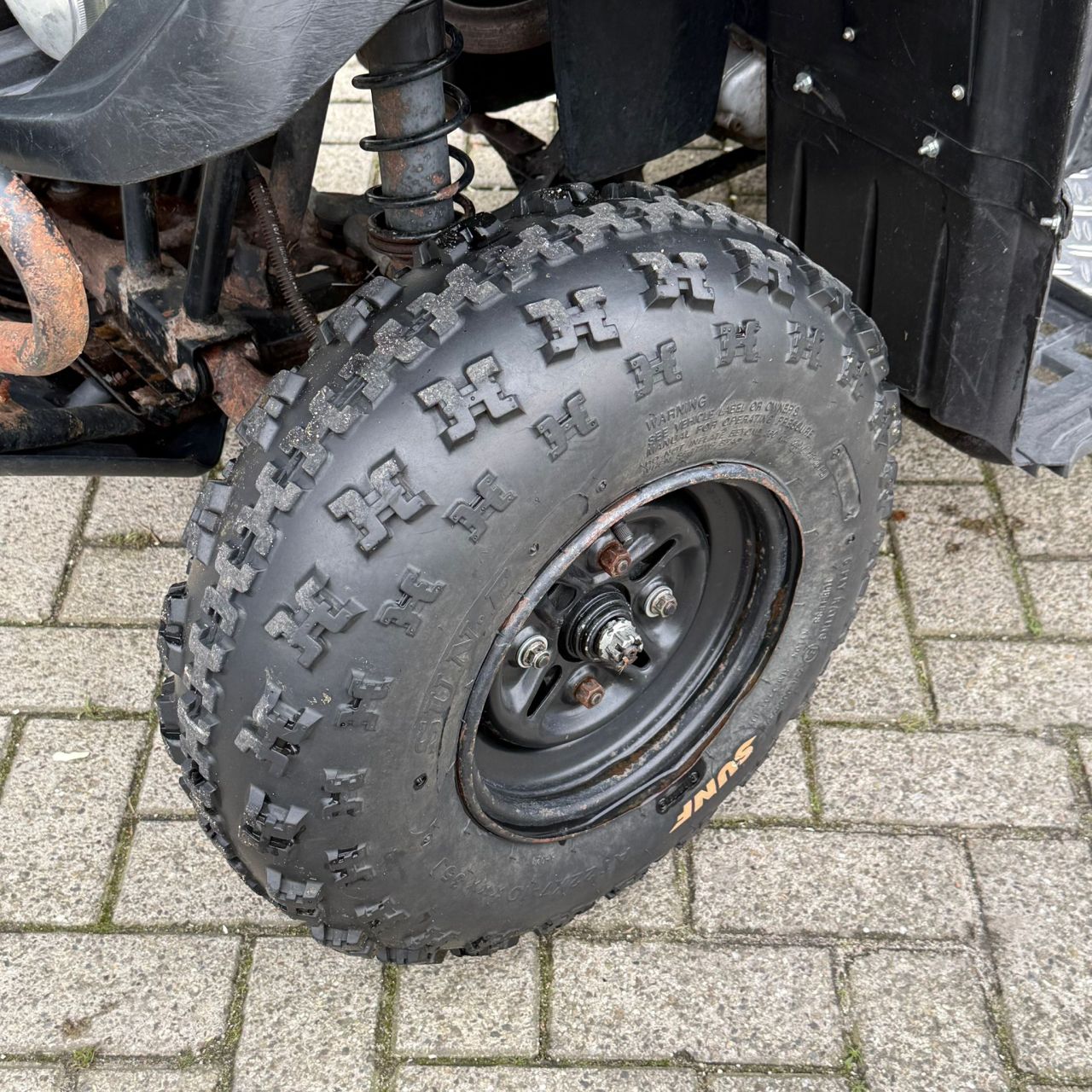 Yamaha Bigbear 250 met landbouw kenteken handschakeling