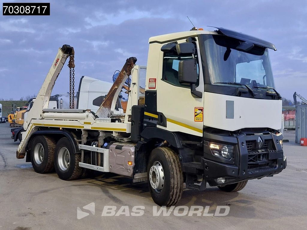 Renault C C 430 6X4 HYVA NG 2018 TAXL skiploader 6x4 Big-Axle Automatic Euro 6