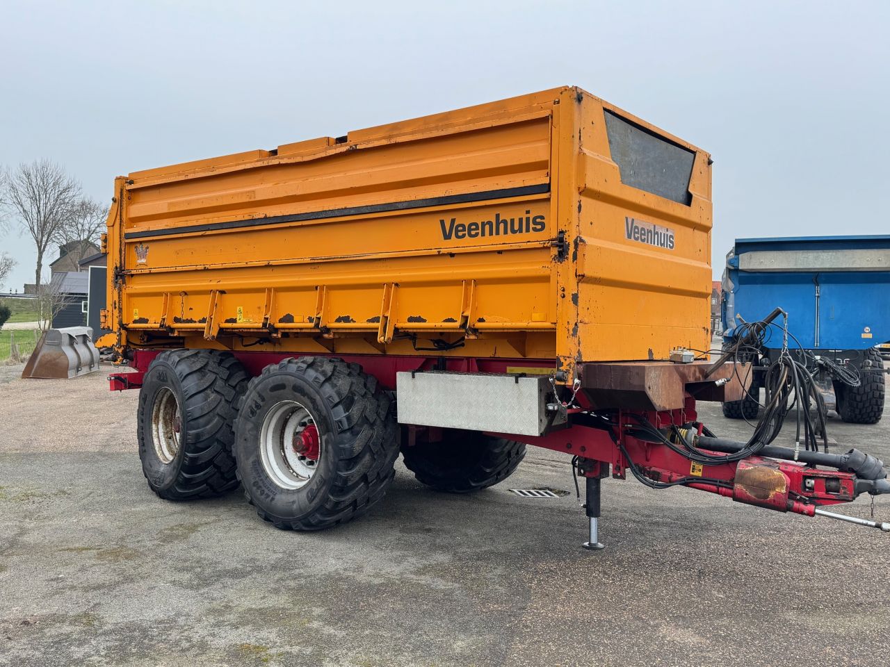 Veenhuis 3-zijdig kiepende kipper - 14m3