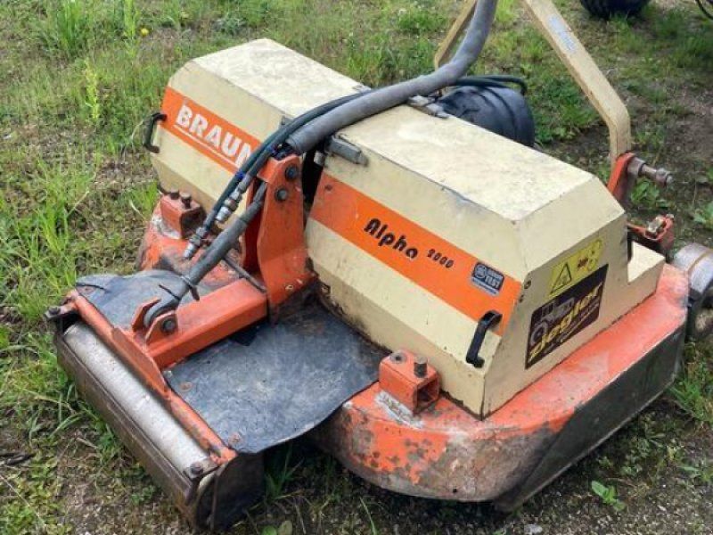 Braun Mulchgerät Alpha 2000
