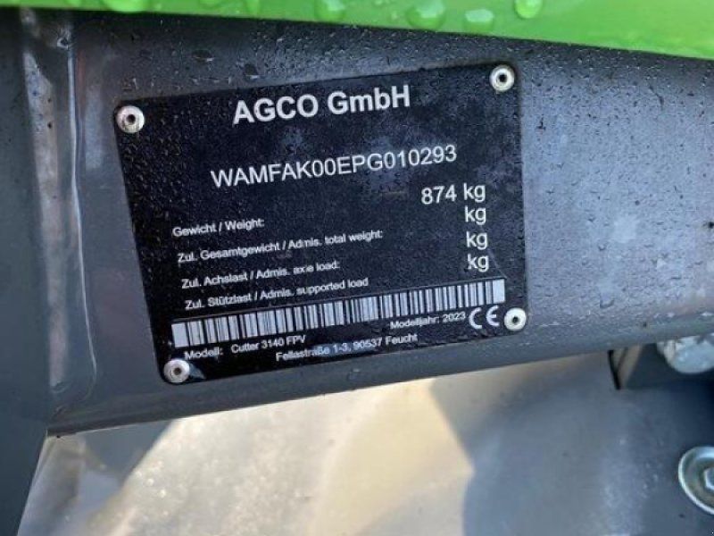 Fendt Gebr. Mähwerk Cutter 3140