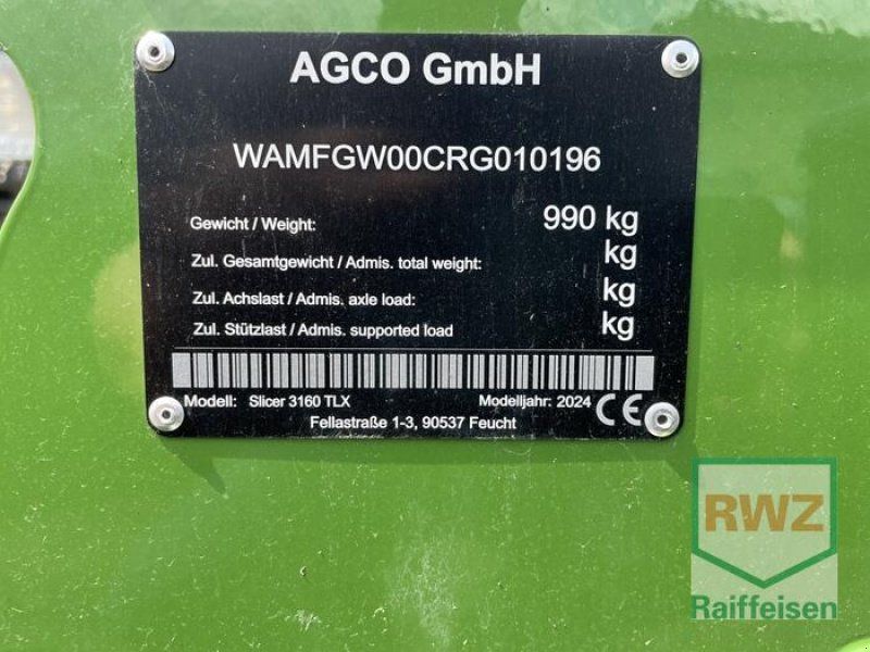 Fendt Slicer 3160 TLX