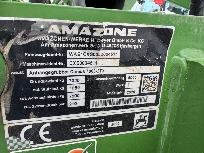 Amazone CENIUS 7003-2TX