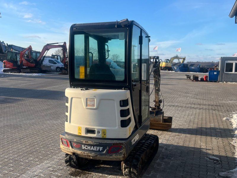 Terex tc22 Hydraulisk hurtigskifte Svensker planer skovl og 1 gravesko