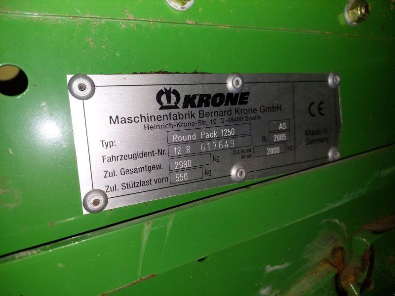 Krone RP 1250 MC