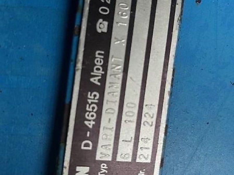 Lemken Vari-Diamant X 160