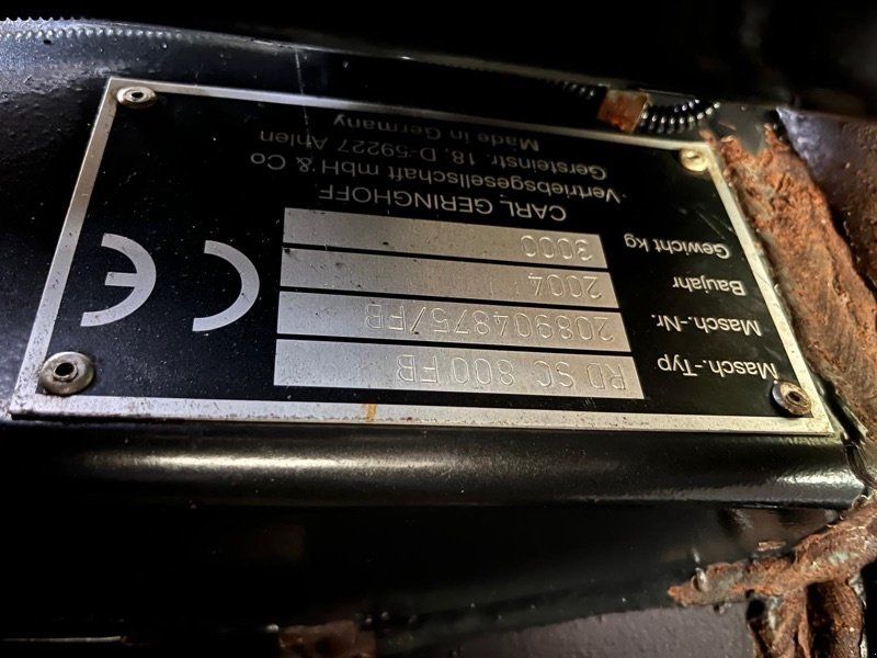 Geringhoff RD SC 800 FB für Claas