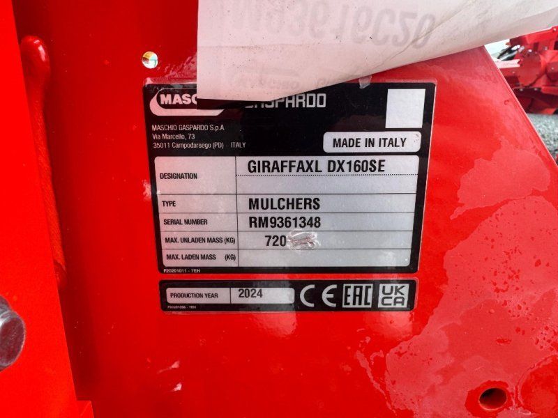 Maschio Giraffa XL 160 SE