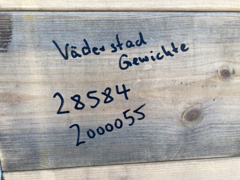 Väderstad 6x Gewichte mit Halter und Schrauben