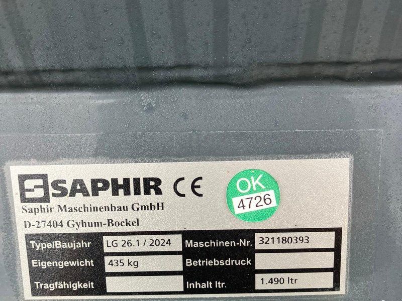 Saphir LGR 26.1 VLS