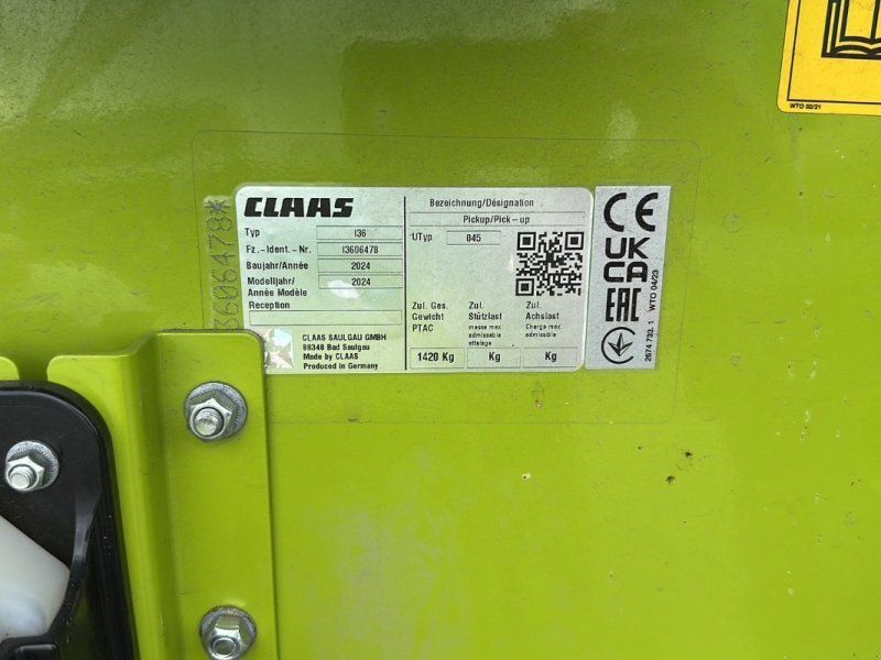 Claas PU 300 Profi Contour Variabel