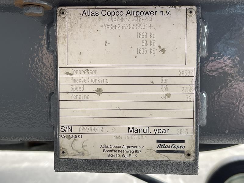 Atlas Copco XAS 97 DD - N
