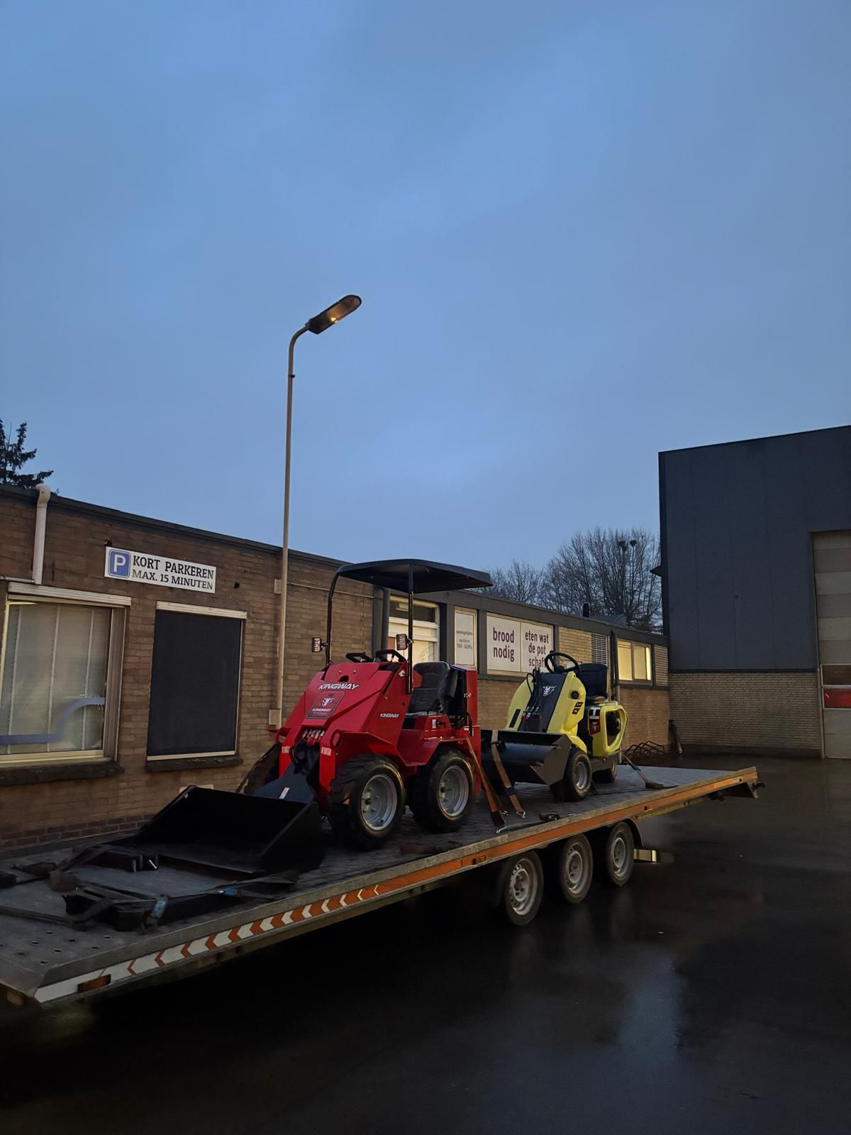 Mini-Ladeschaufel KINGWAY HERACLES H130 neu