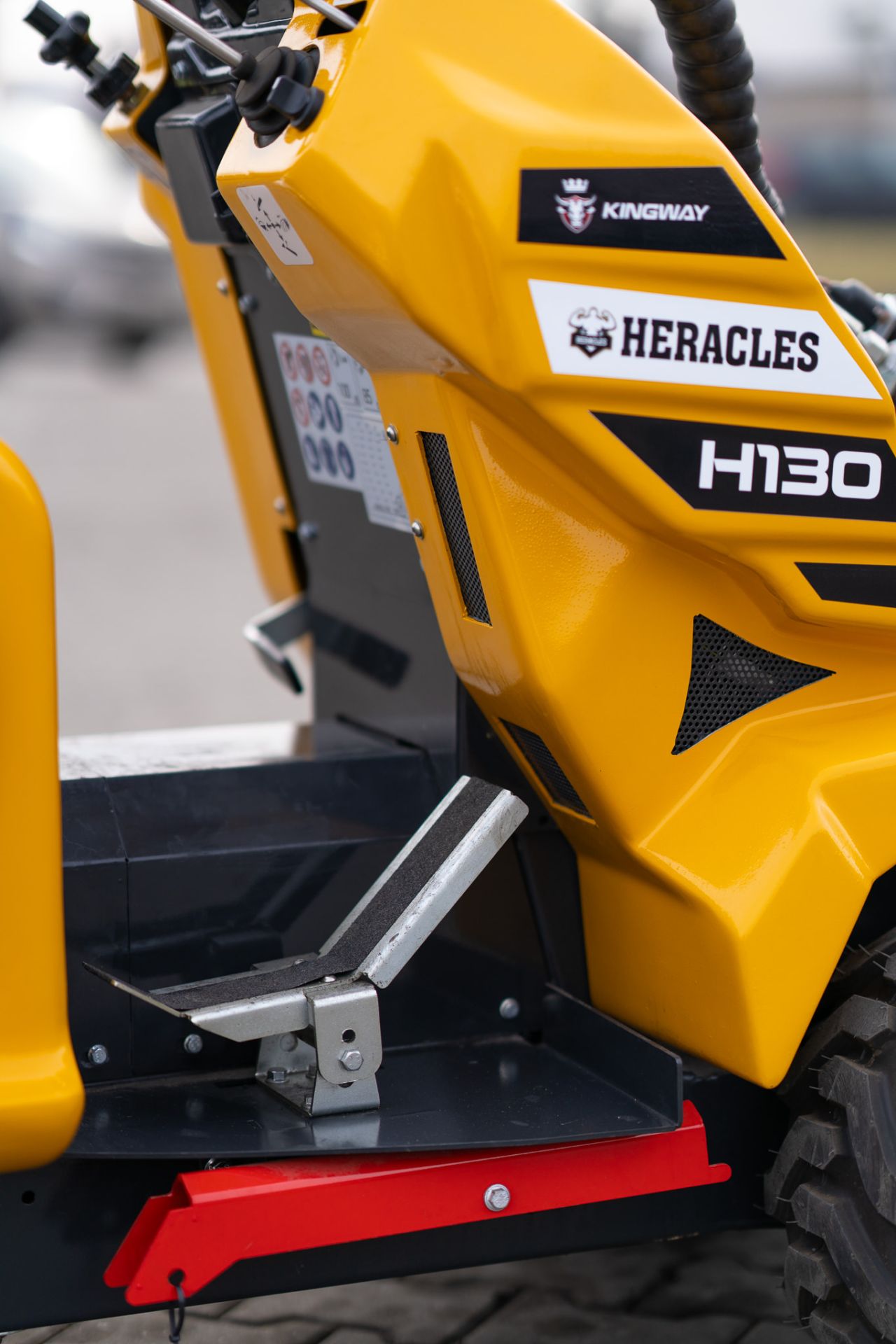 Kingway Heracles H130 wiellader shovel mini 3 wieler